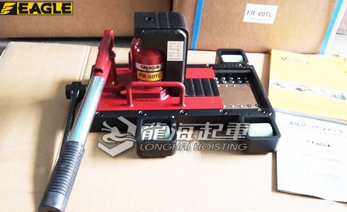 EAGLE JACK FR-TL帶滑動輪爪式千斤頂實物圖四