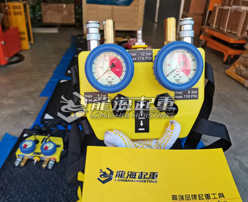 TRELLEBORG起重氣墊氣管及控制閥實物圖一