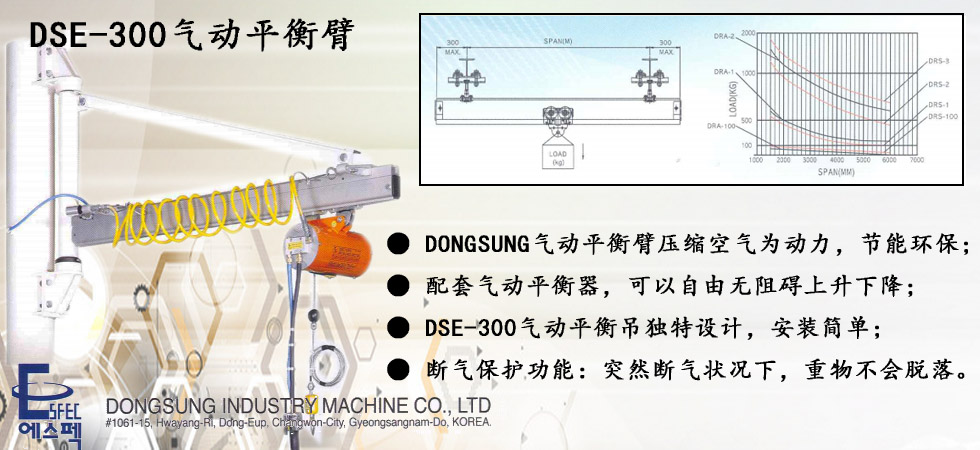 東星氣動(dòng)平衡助力臂產(chǎn)品圖