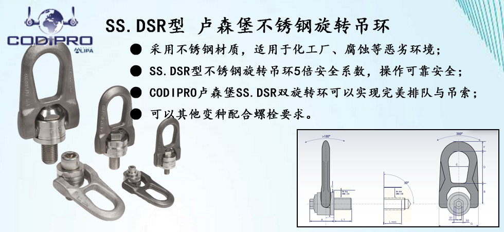 SS.DSR型不銹鋼旋轉(zhuǎn)吊環(huán)圖