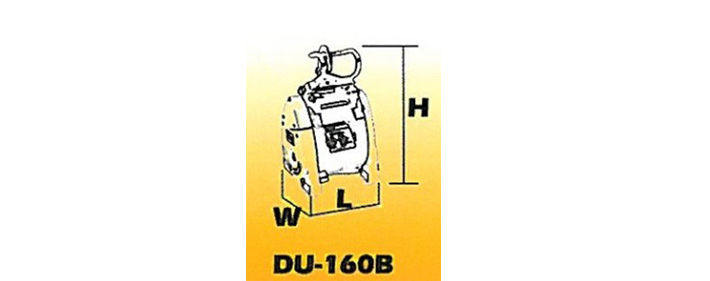 DU-160B小金剛提升機尺寸圖